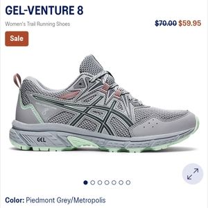 NIB Asics Trail Running Shoes 8.5